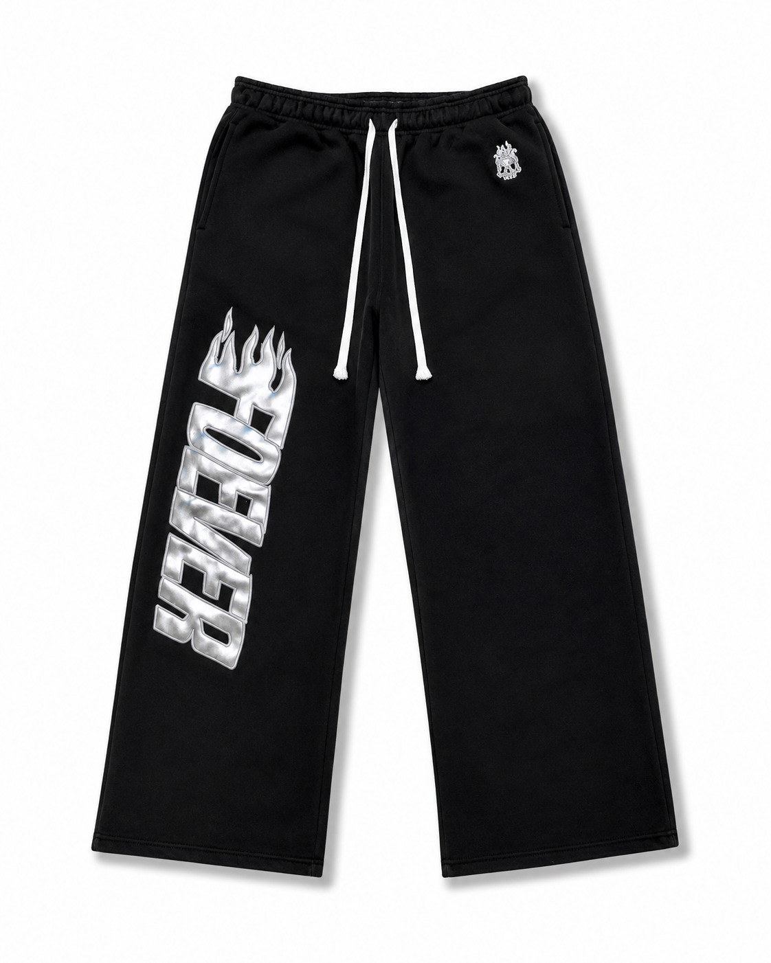 "FLAMES" FLARE PANTS