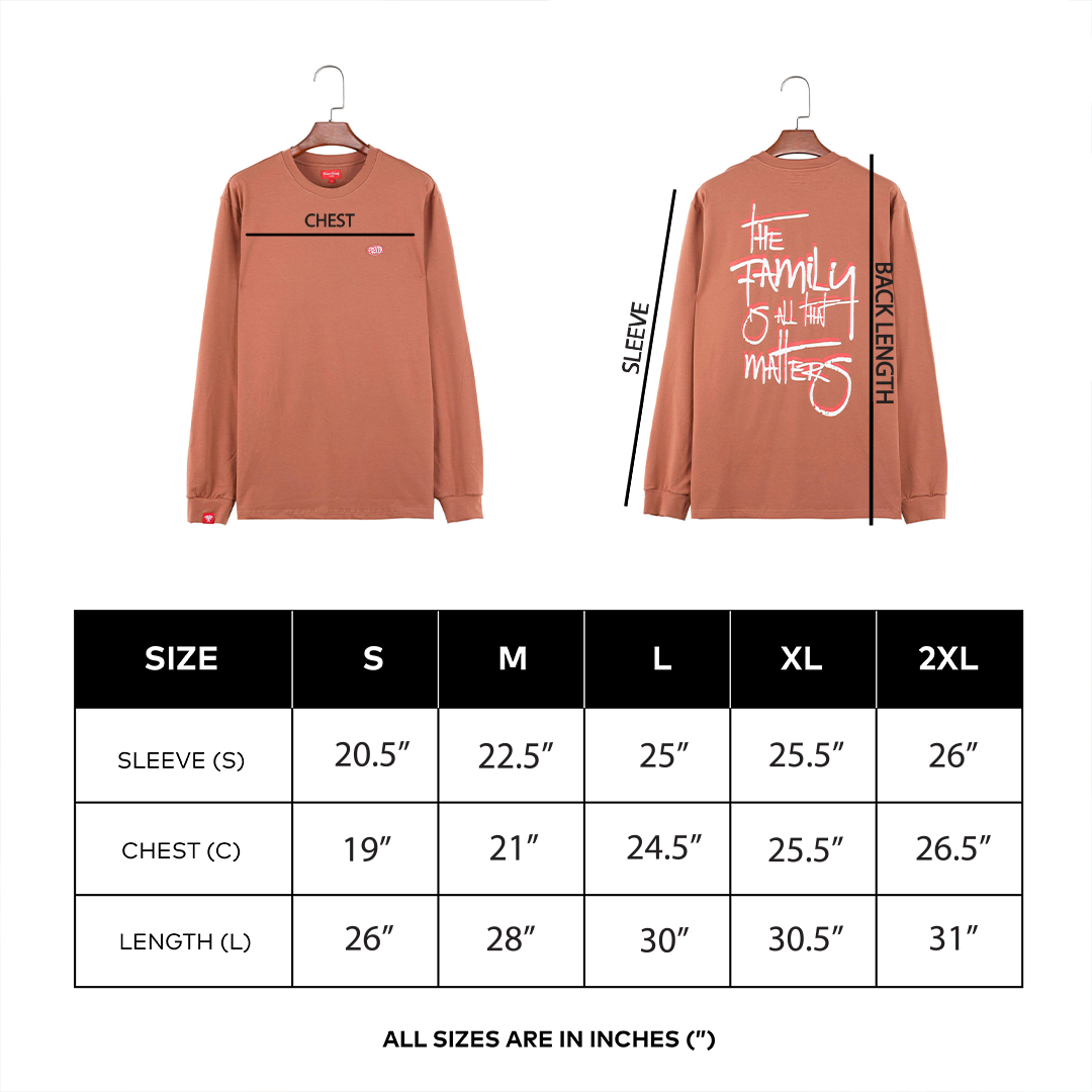 CLAY "ALL THAT MATTERS" LONG SLEEVE